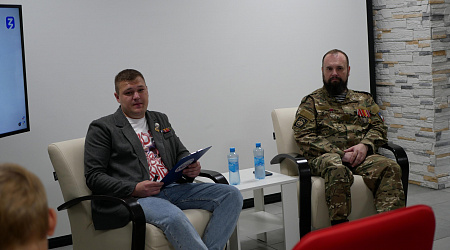 Беседа «Час памяти» в рамках проекта «СВОй батальон»